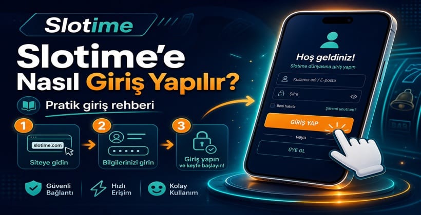 Slotime Giriş Rehberi
