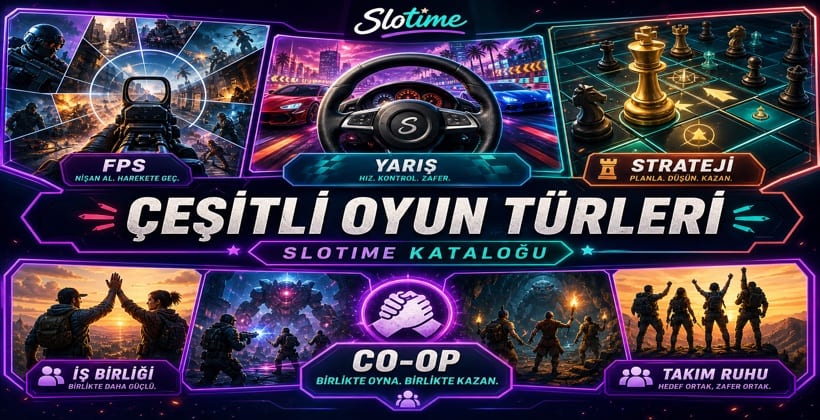 Slotime Oyun Türleri Rehberi
