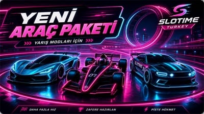 Slotime Yarış Modlarına Yeni Araç Paketi