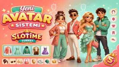 Slotime Sosyal Mini Oyunlara Yeni Avatar