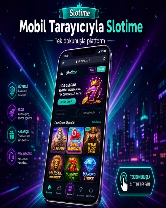 Slotime Mobil Web Deneyimi